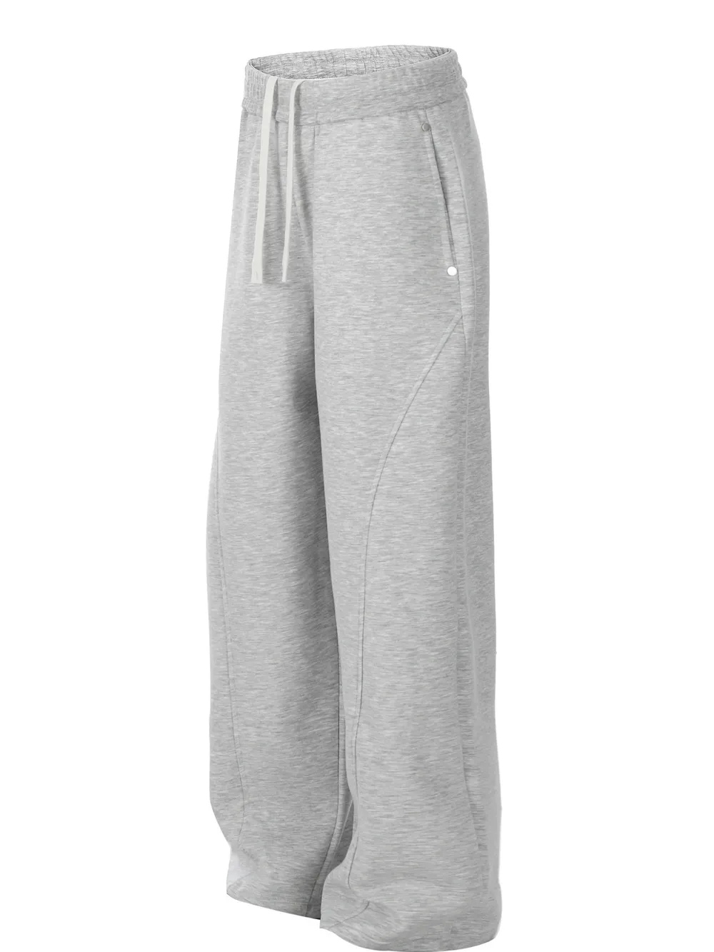 Men's Drawstring Wide Leg Pants, image 3