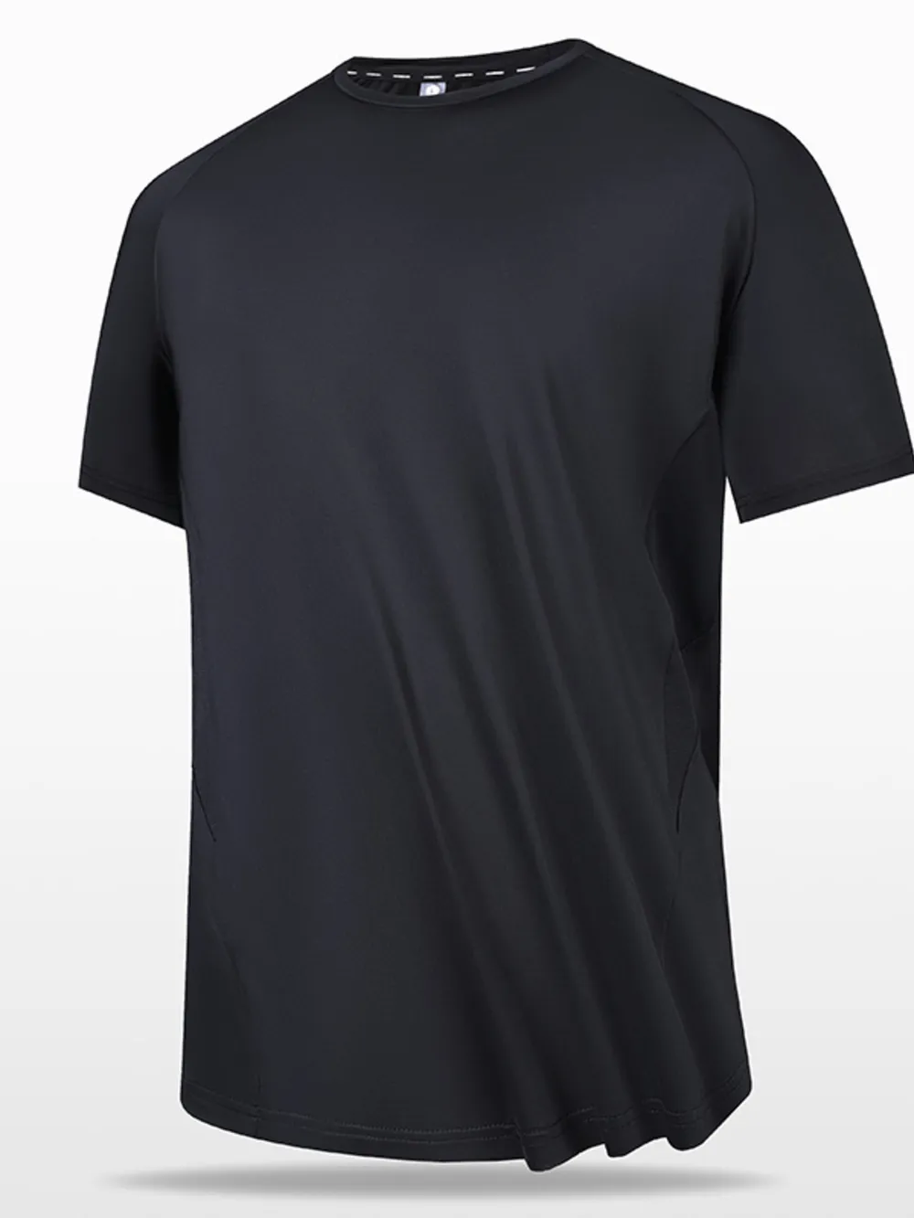 Men's Full Size Round Neck Short Sleeve T-Shirt