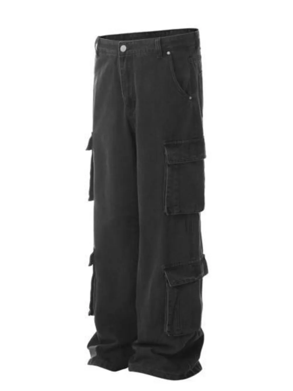 Men's Multi-Pocket Cargo Jeans, image 2