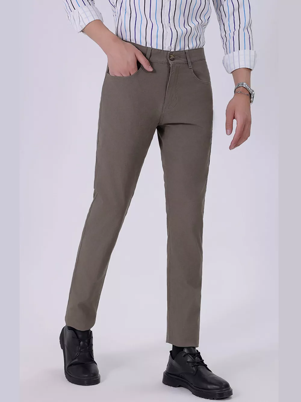 Men's Straight-Leg Casual Pants, image 2