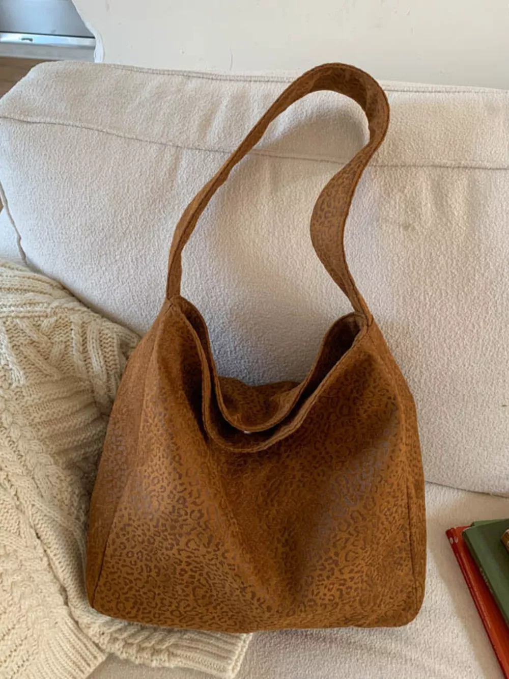 Leopard Print Tote Bag, image 16