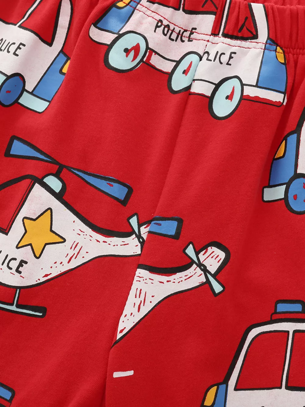Children's Helicopter Graphic Tee and Shorts Set, image 4