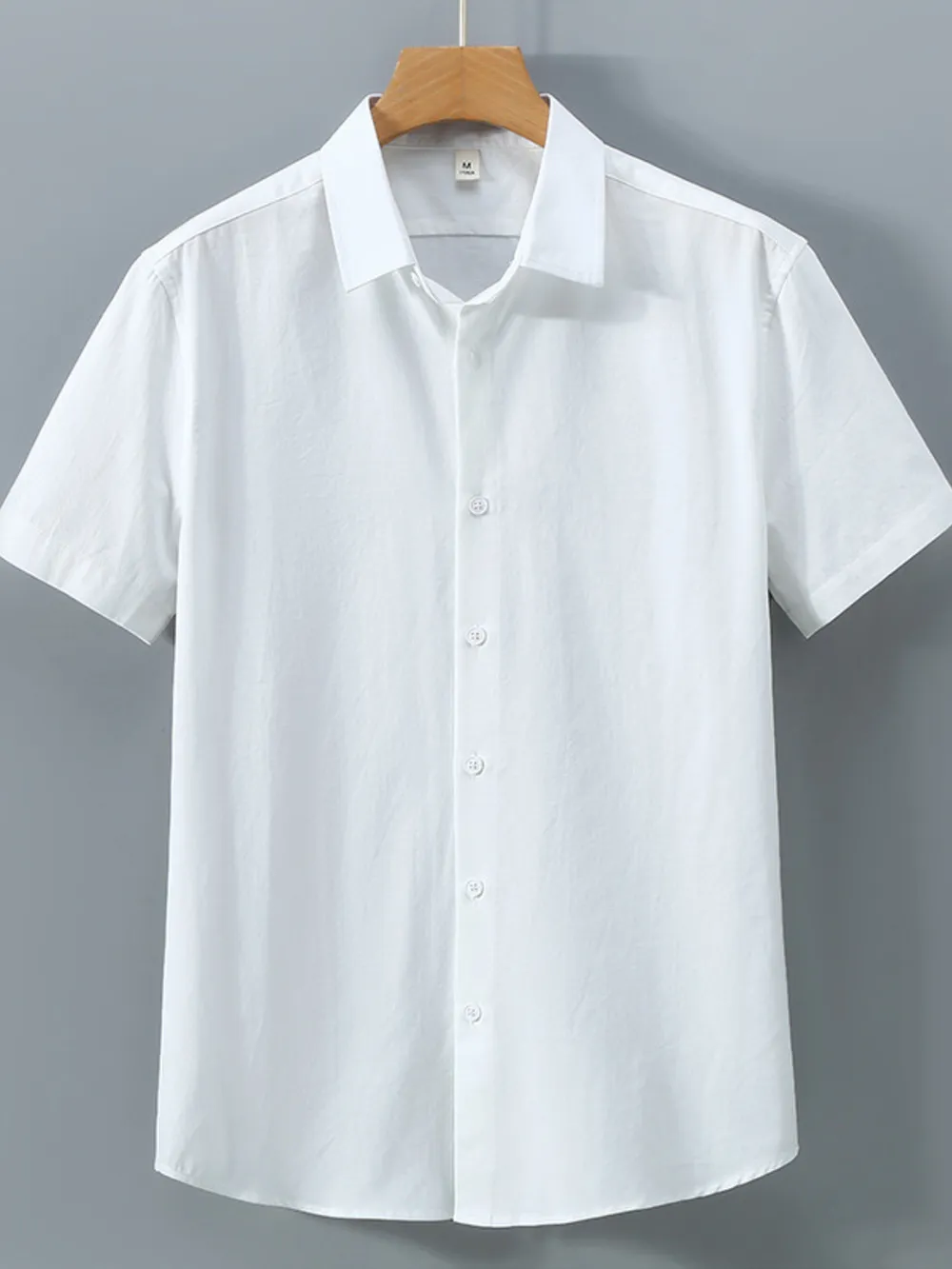 Men's Plus Size Short Sleeve Casual Shirt, image 6