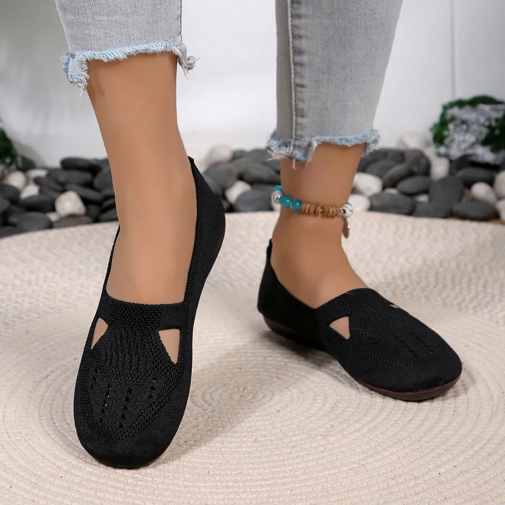 Cutout Mesh Slip Ons, image 3