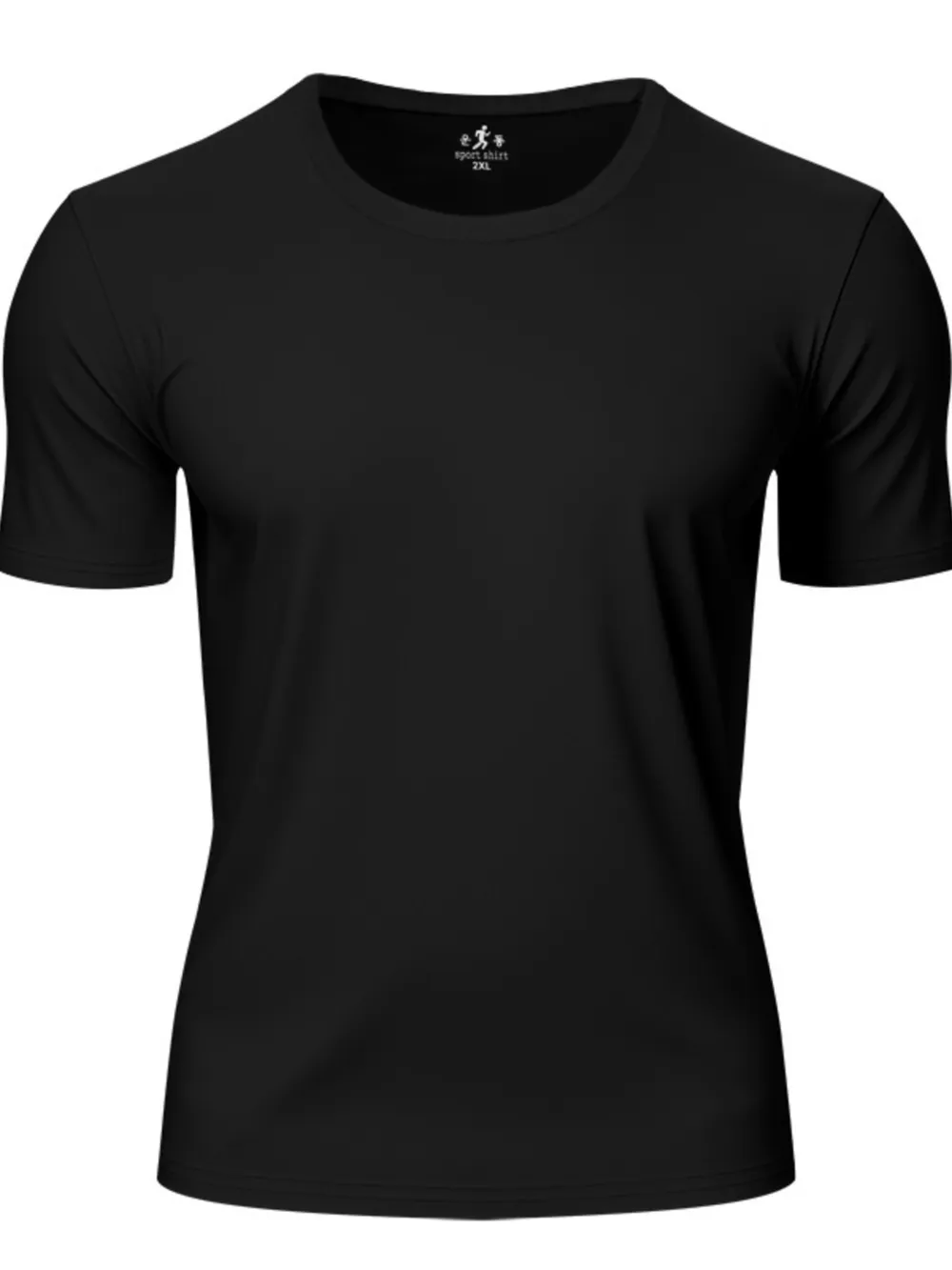 Men's Full Size Round Neck Short Sleeve Active T-Shirt Plus Size
