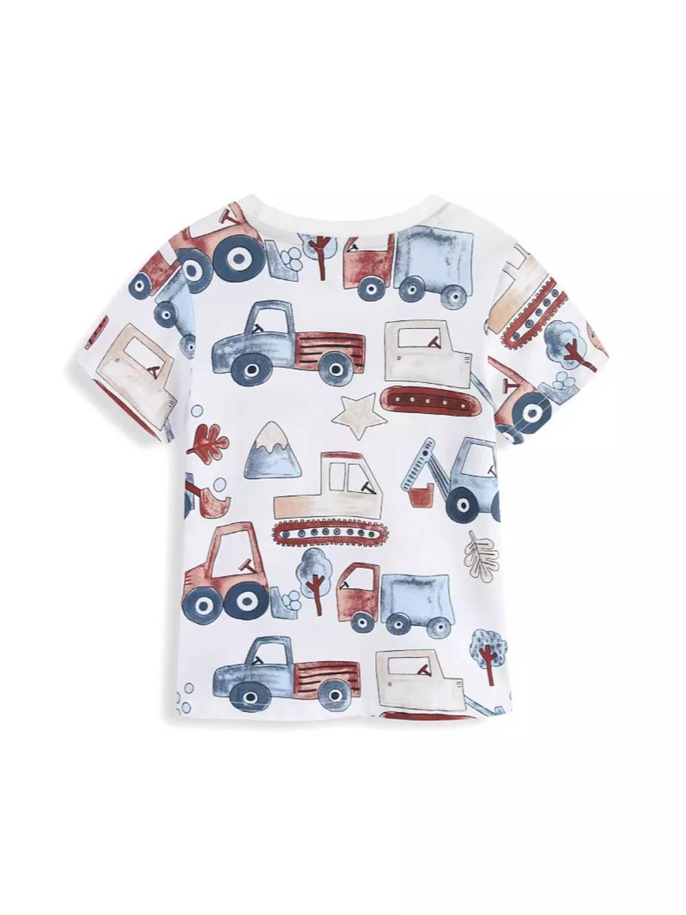 Children's Cartoon Truck Print Short Sleeve T-Shirt, image 5