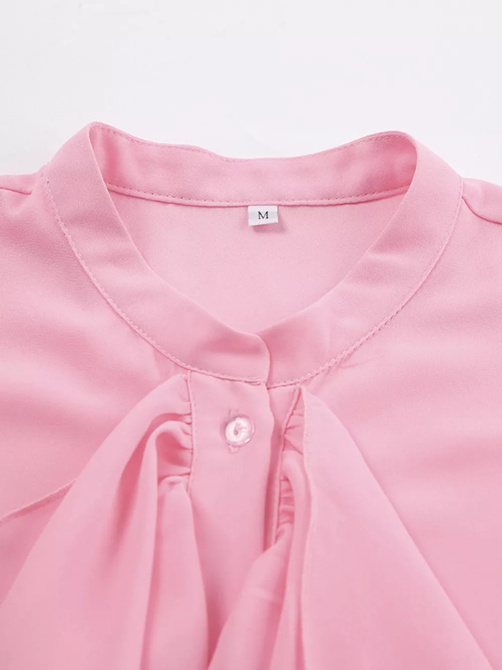 Ruffle Trim Flounce Sleeve Blouse, image 9