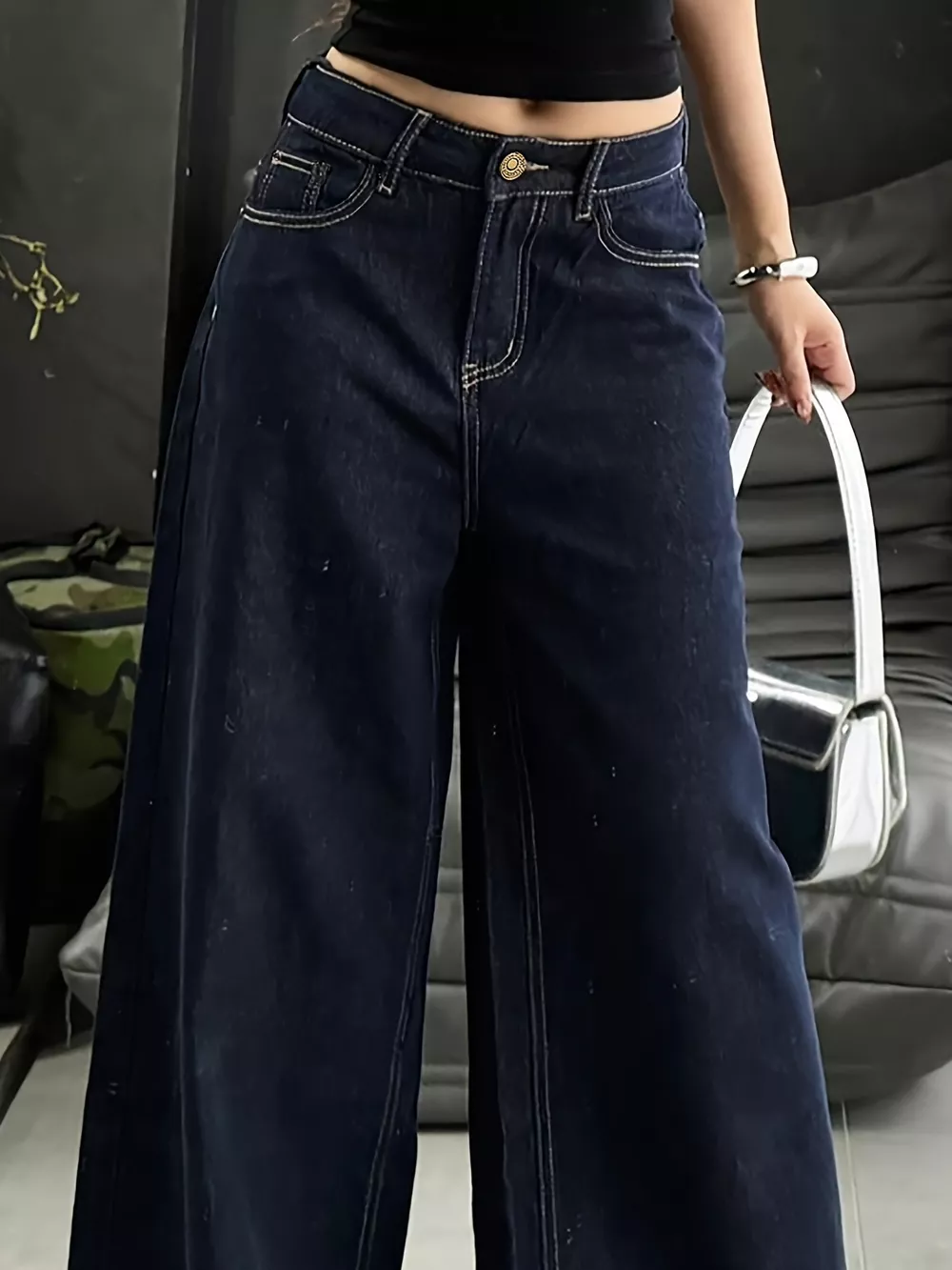 Wide Leg Jeans, image 2