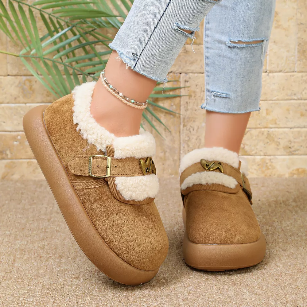 Round Toe Platform Ankle Boots, image 7