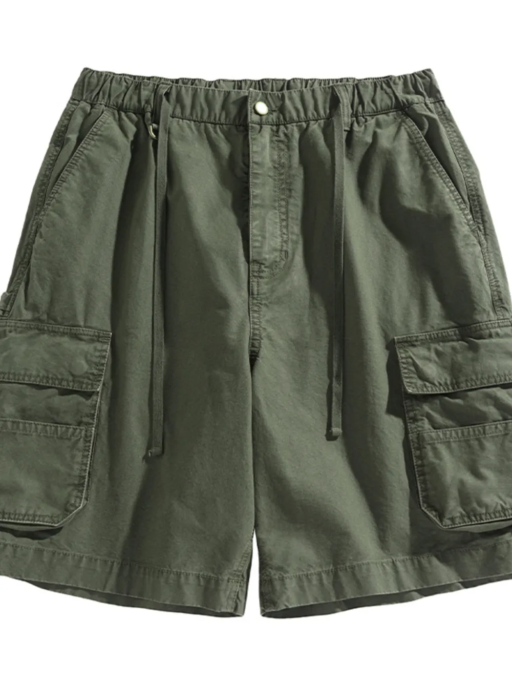 Men's Drawstring Cargo Shorts