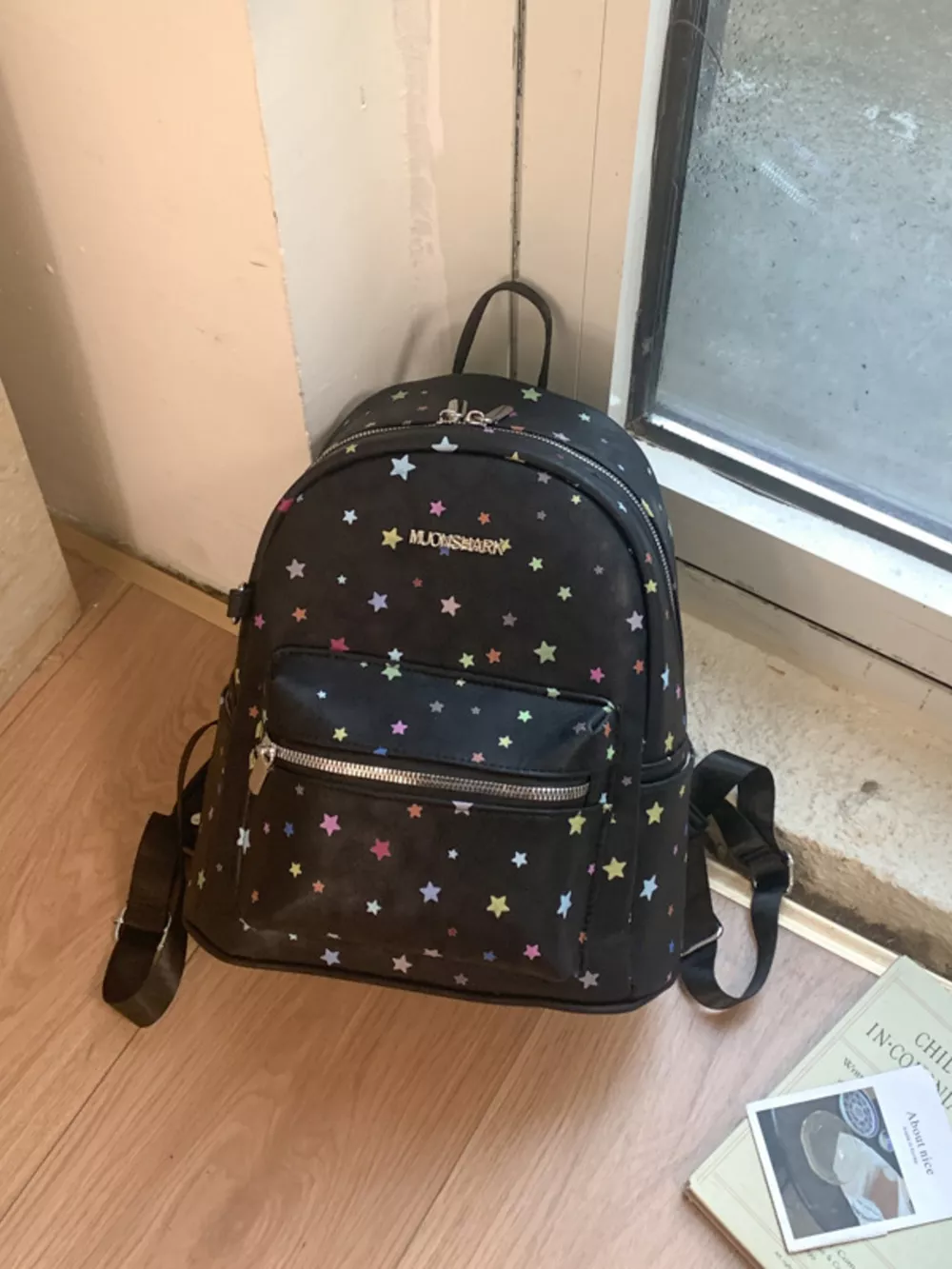 Star Pattern Backpack Bag