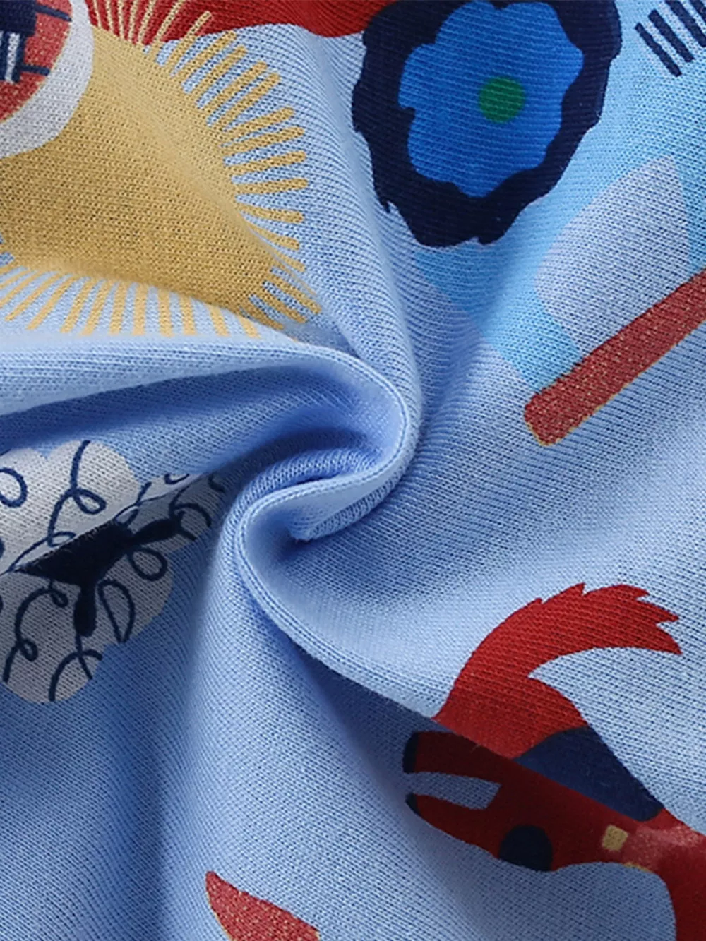 Children's Printed Crew Neck Short Sleeve T-Shirt, image 2