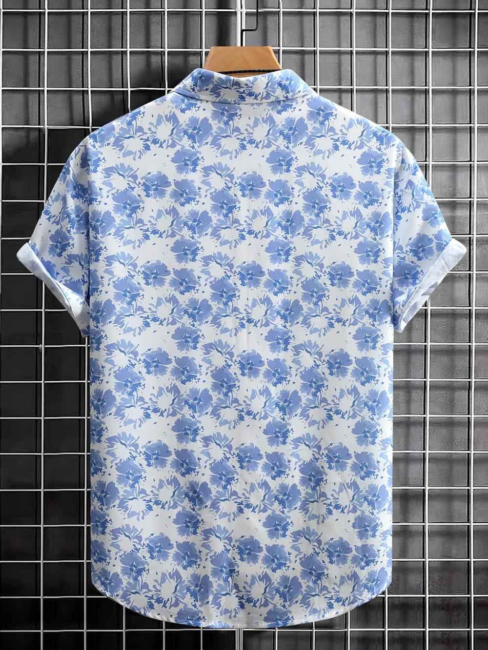 Men's Printed Short Sleeve Summer Shirt, image 2