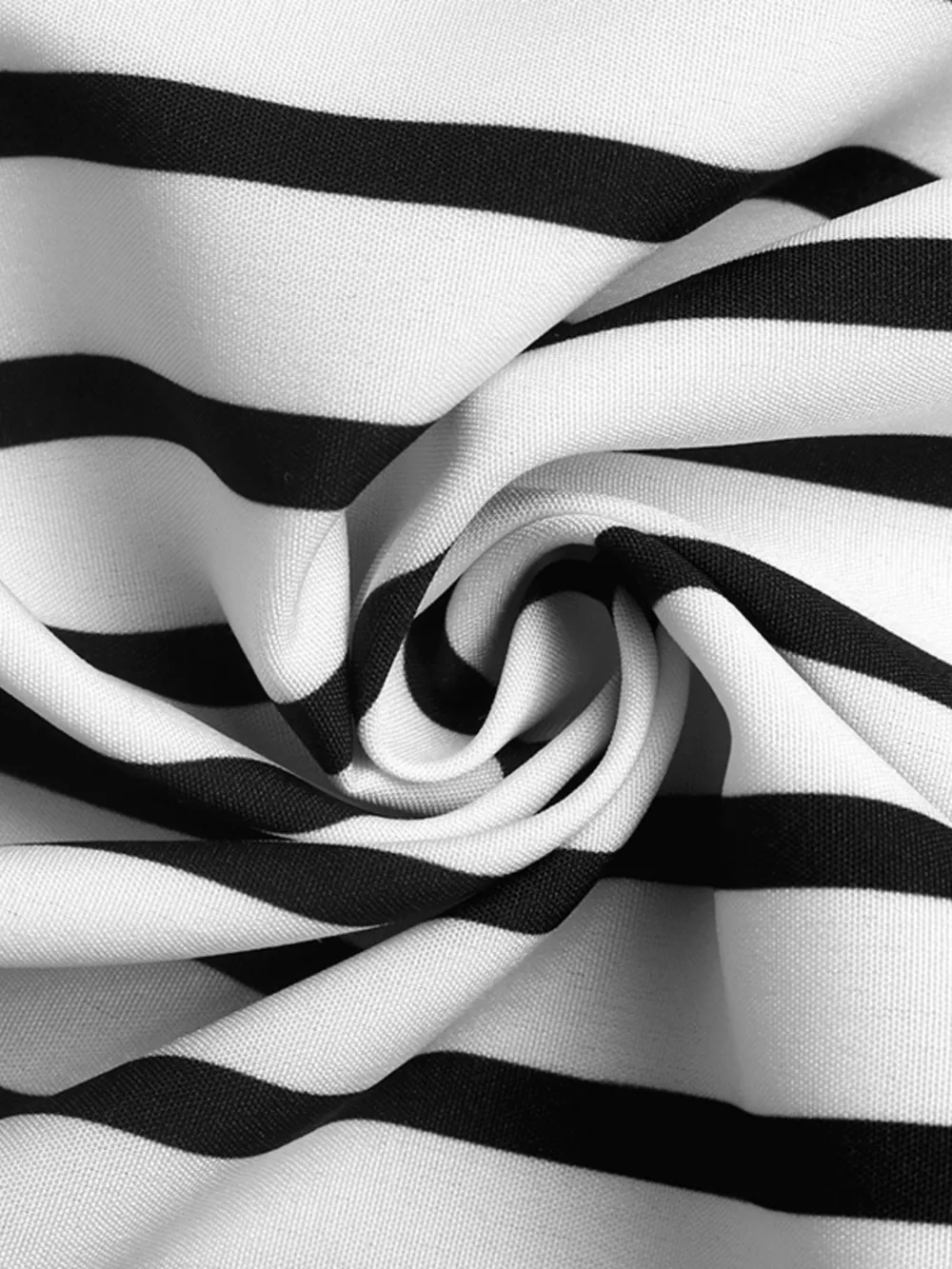Striped Color Block Surplice Shirt, image 11
