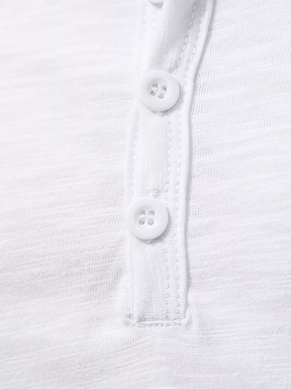 Men's Casual Button Detail T-Shirt, image 3