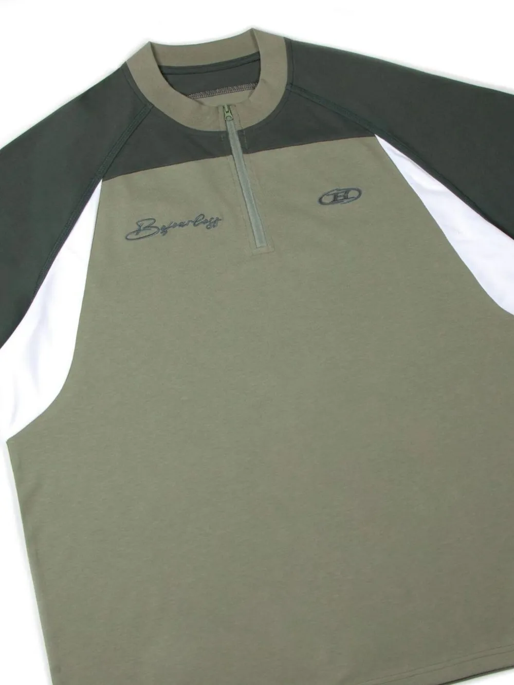 Men's Half Zip Short Sleeve T-Shirt, image 8