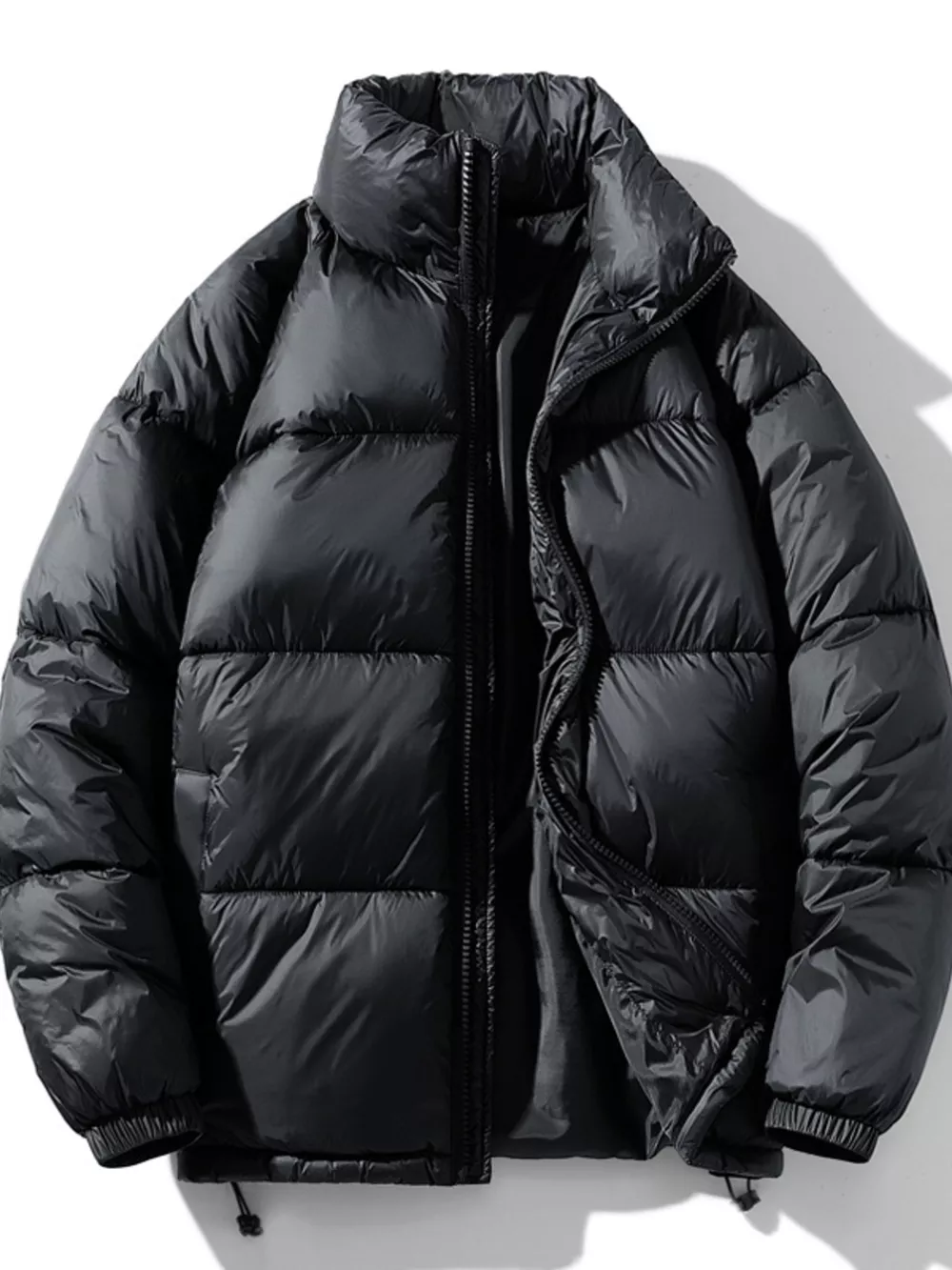 Men's Full Size Padded Winter Warm Puffer Jacket Plus Size
