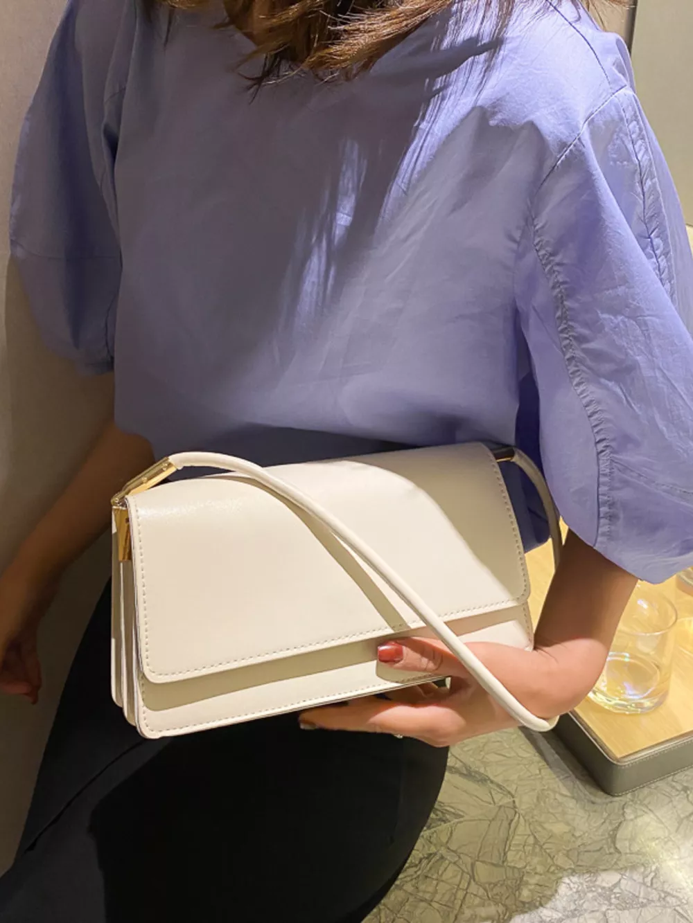 PU Leather Shoulder Bag, image 9