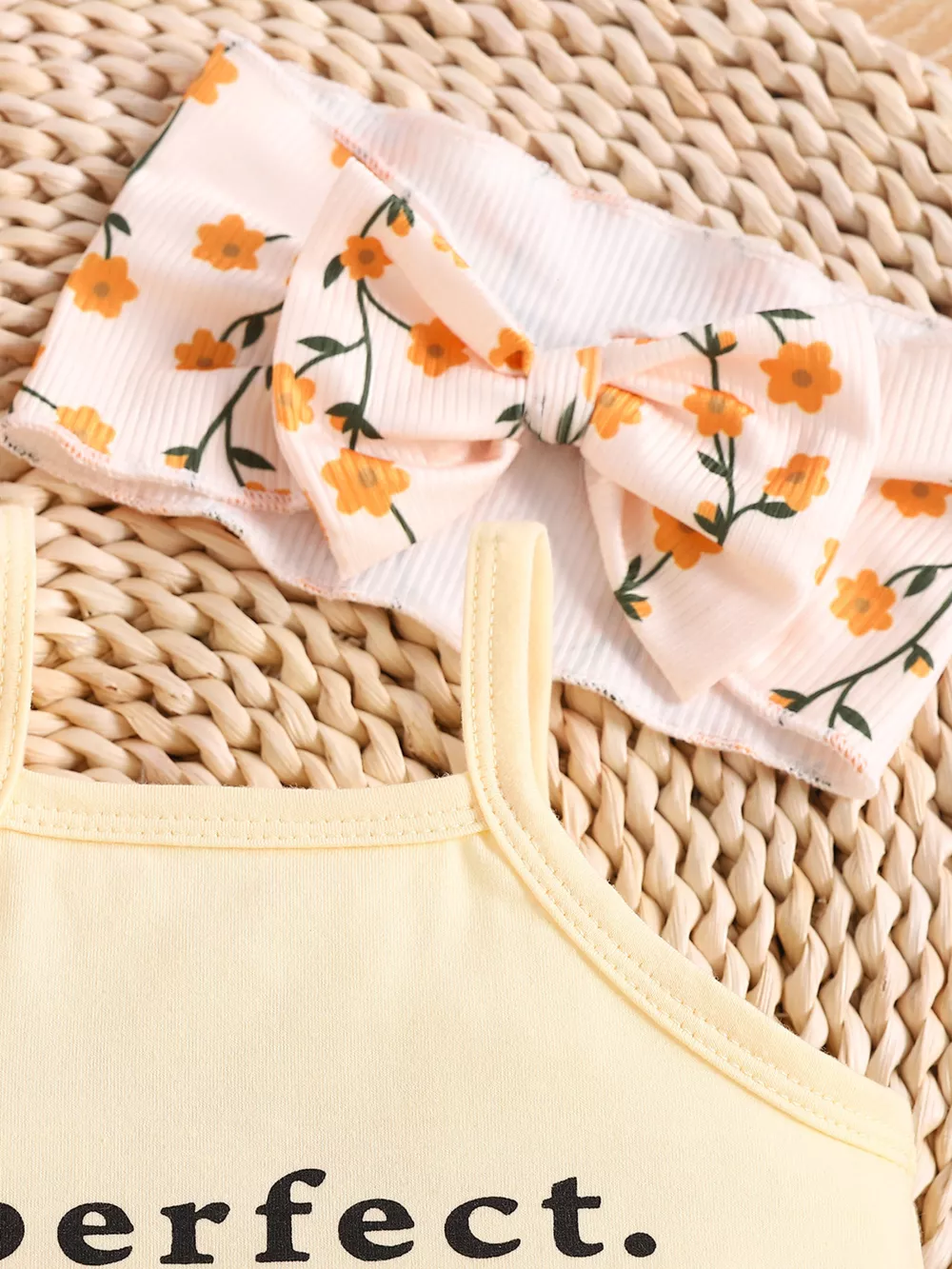 Children's Letter Cami and Shorts Set, image 4