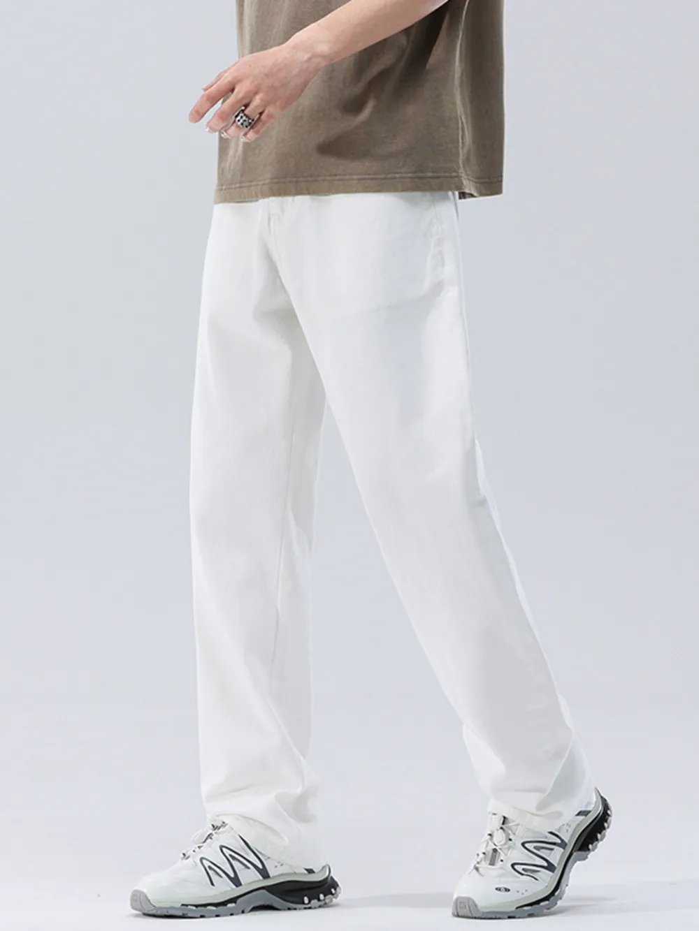Men's Full Size Wide Leg Jeans Plus Size, image 2
