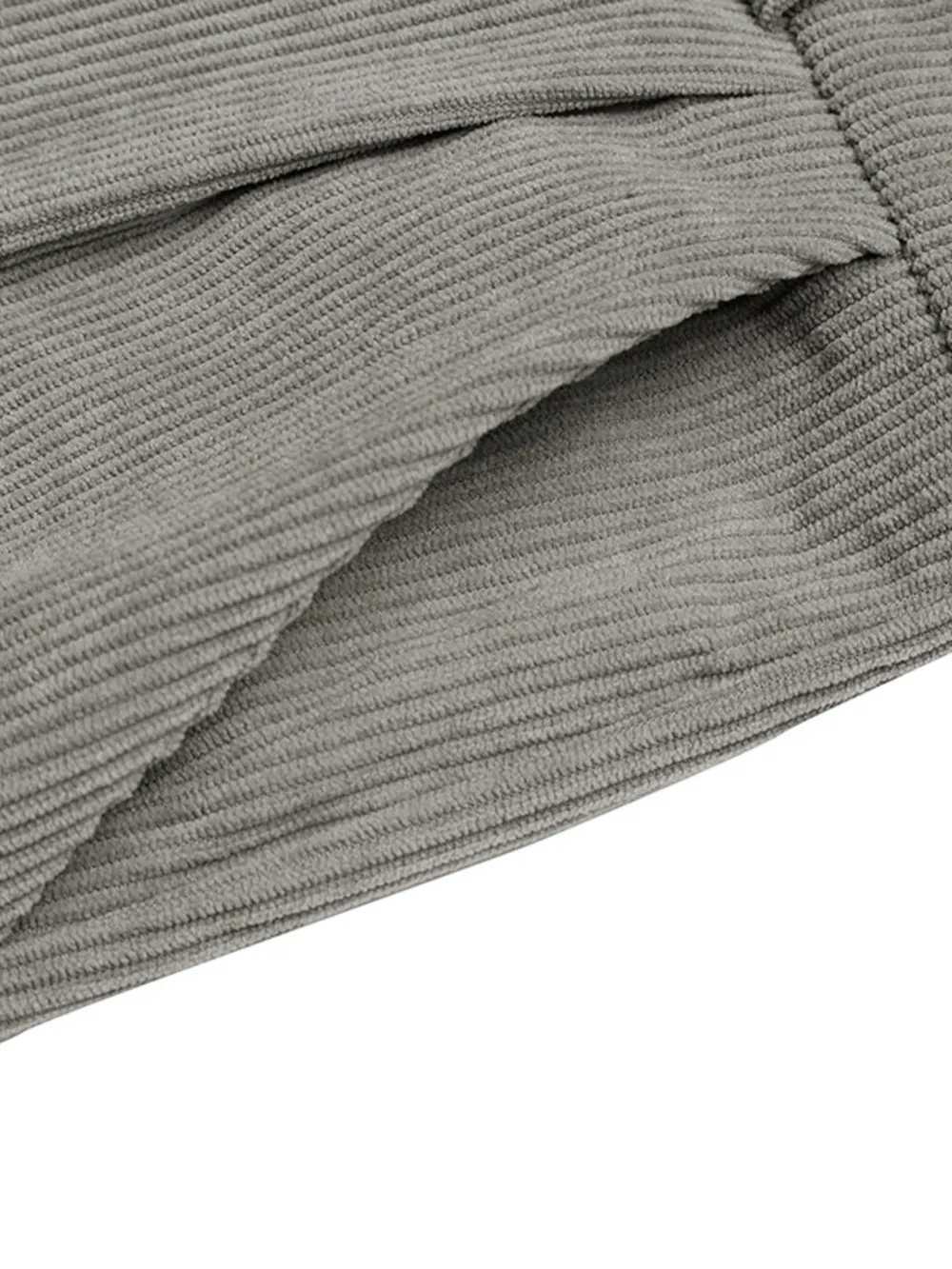 Slit Wide Leg Overalls with Pockets, image 3