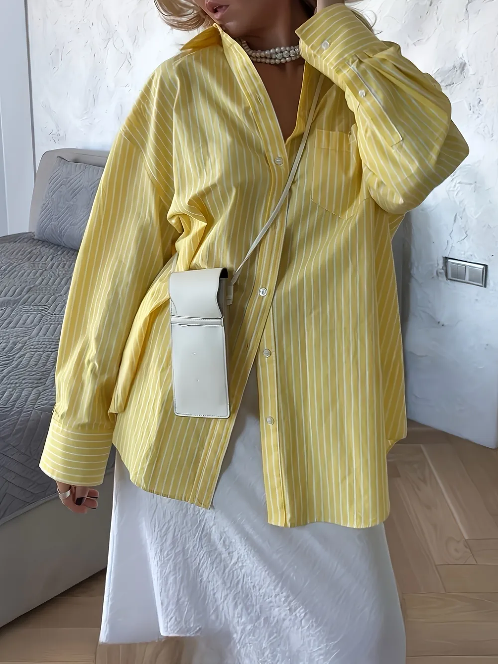 Striped Button-Down Shirt, image 3