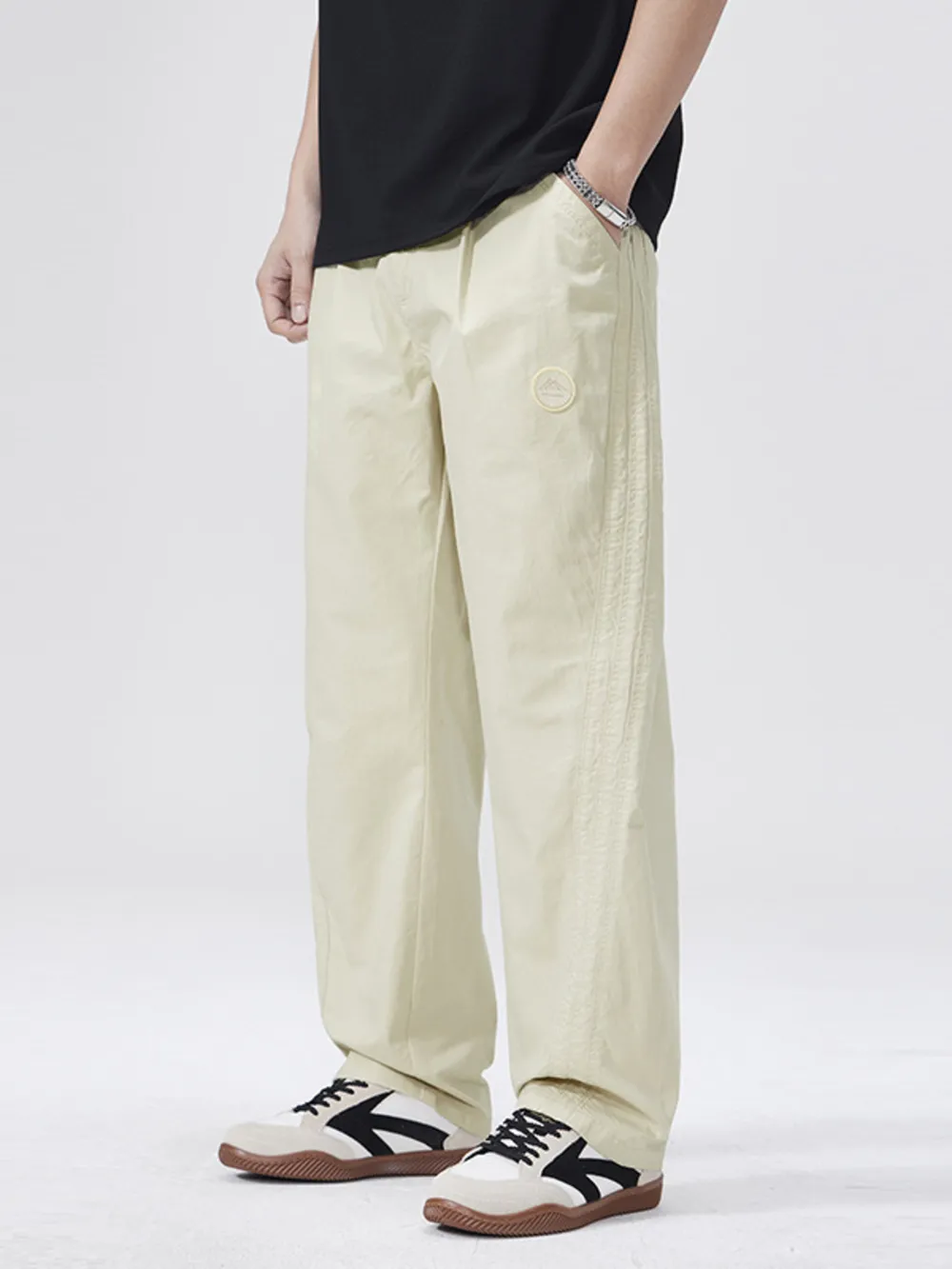 Men's Full Size Wide Leg Casual Pants Plus Size
