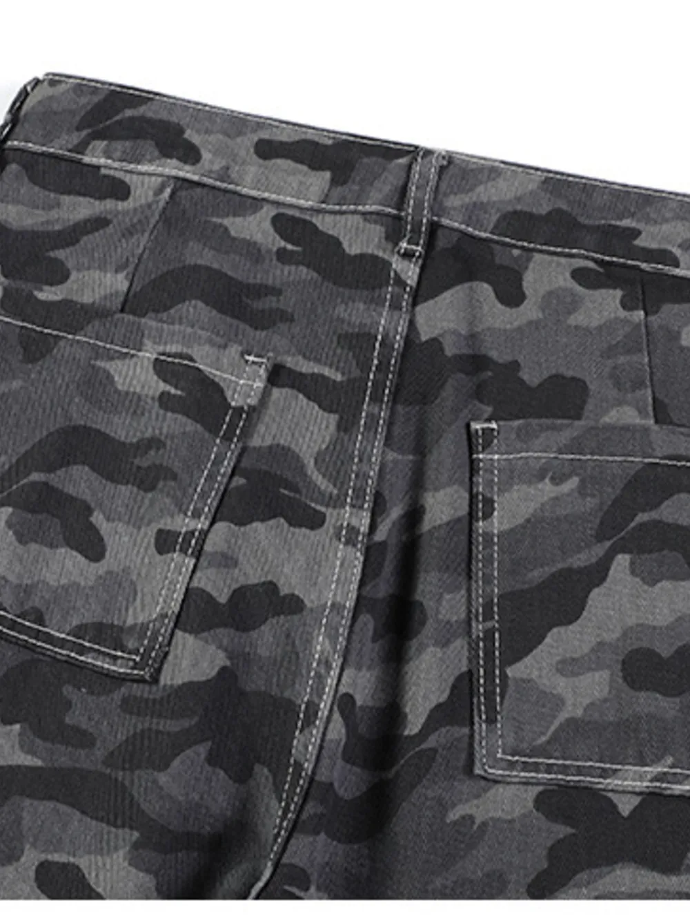 Men's Camo Wide-Leg Pants, image 6