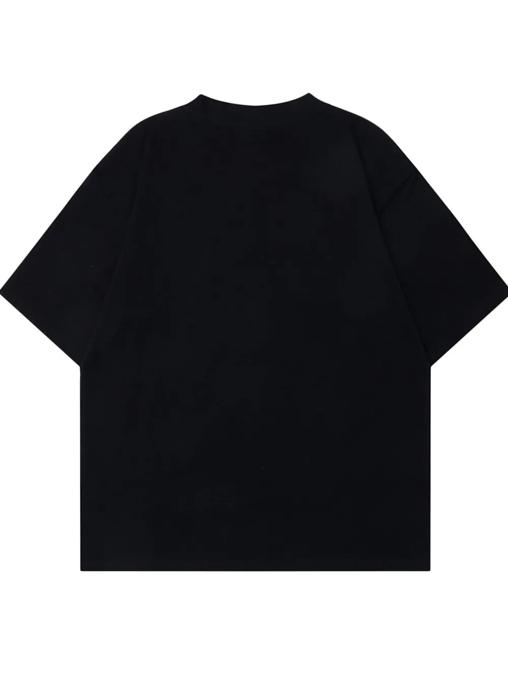 Men‘s Graphic Round Neck Oversized T-Shirt, image 4