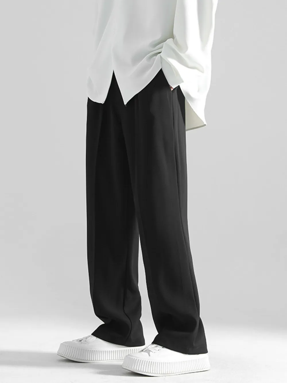 Men's Full Size Loose Fit Casual Pants Plus Size