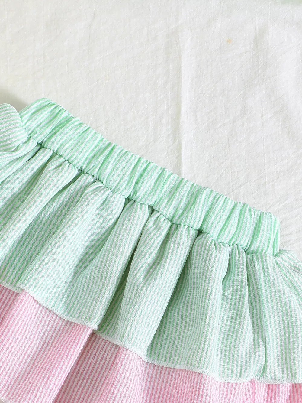 Children's Tie Strap Top & Layered Skirt Set, image 11