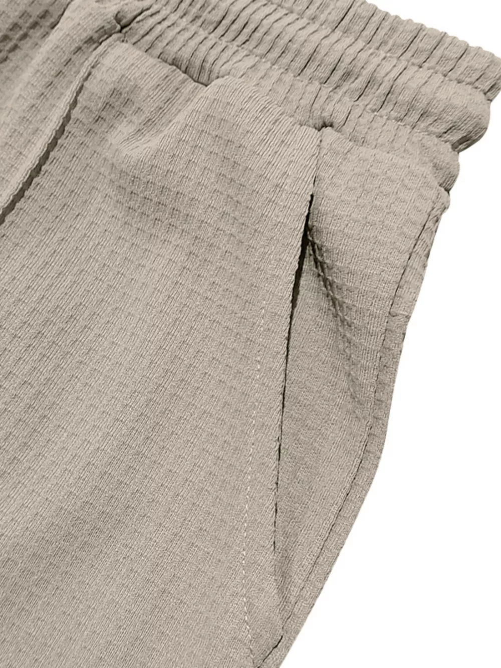 Men's Full Size Textured Drawstring Casual Pants Plus Size, image 12