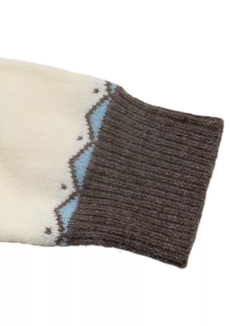 Fair Isle Pattern Round Neck Sweater, image 7