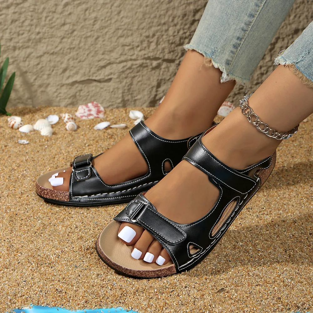 Open Toe Wedge Sandals, image 11