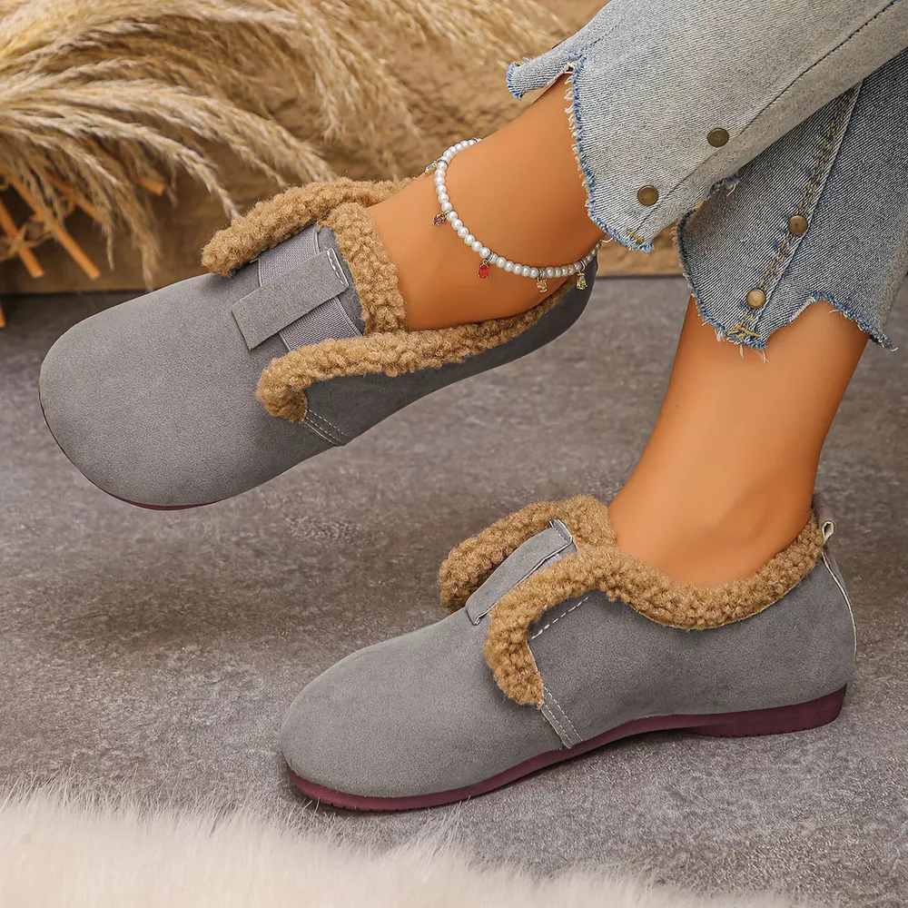 Faux Fur Lined Slip-Ons, image 9
