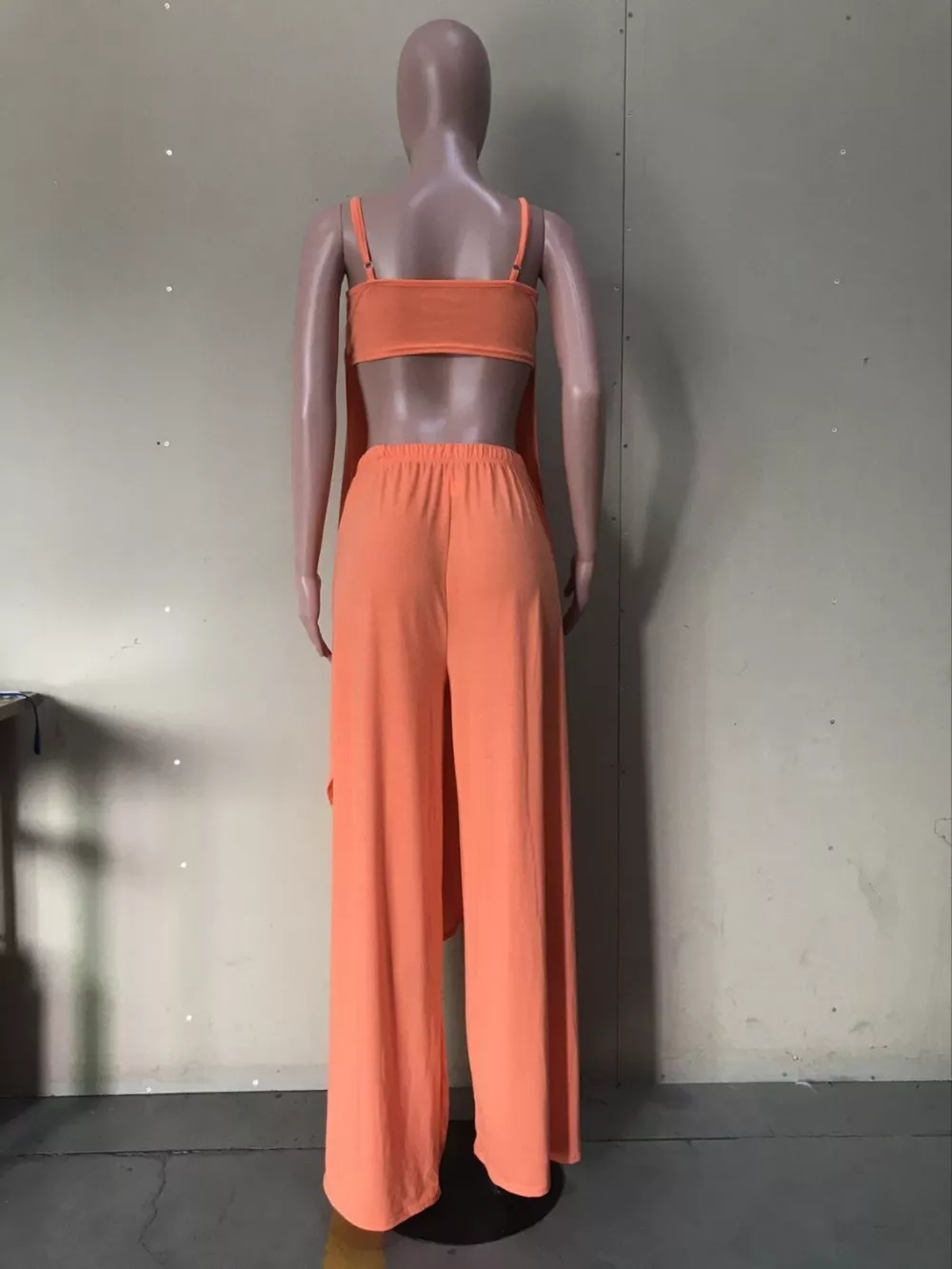 Full Size Asymmetrical Hem Cami and Pants Set Plus Size, image 7