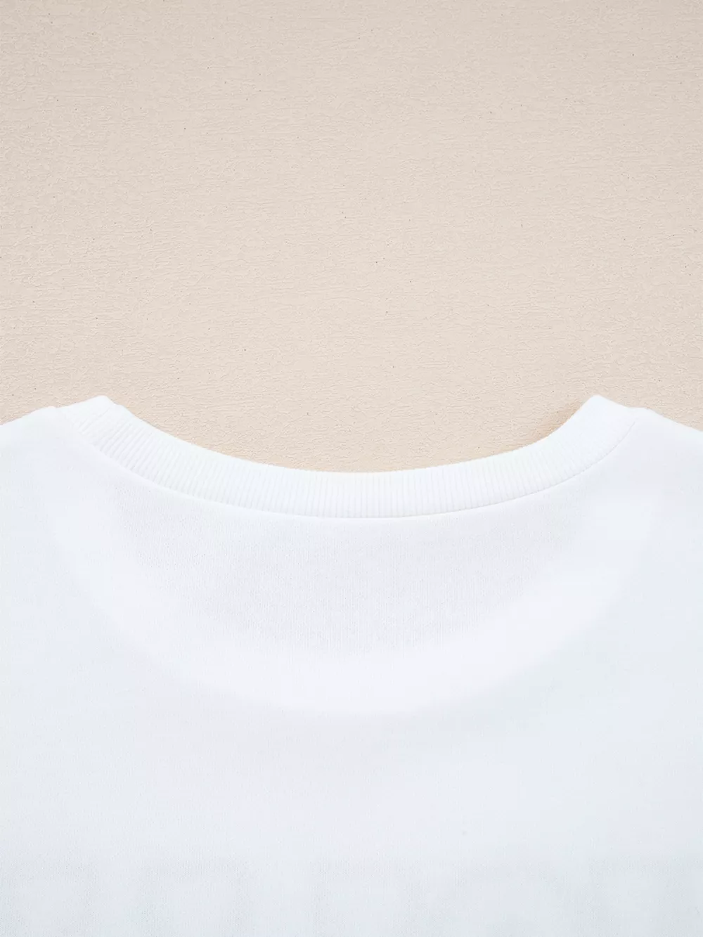 HOLLY JOLLY Embroidered Round Neck Sweatshirt, image 4