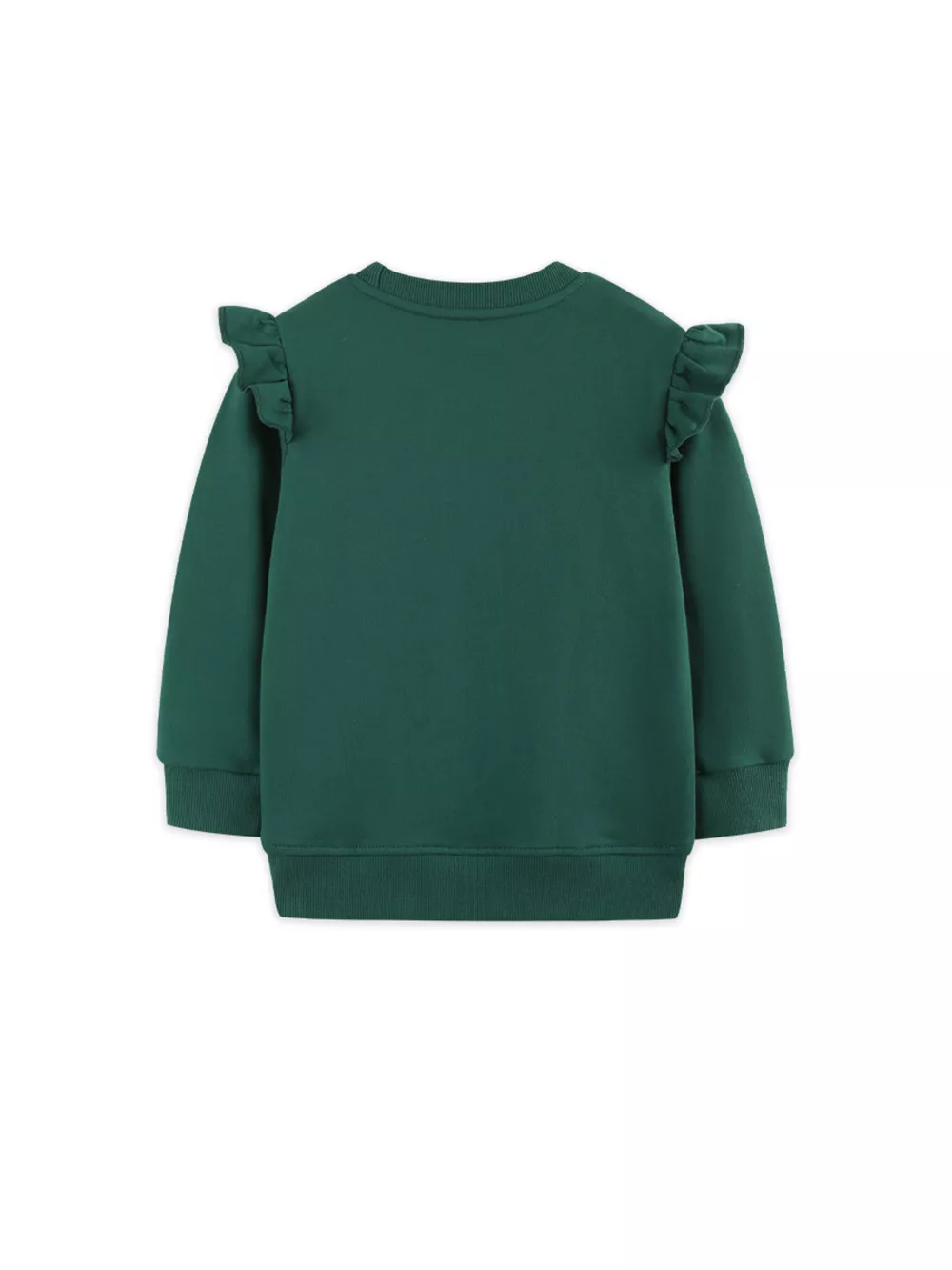 Children's Floral Embroidered Crew Neck Sweatshirt, image 3