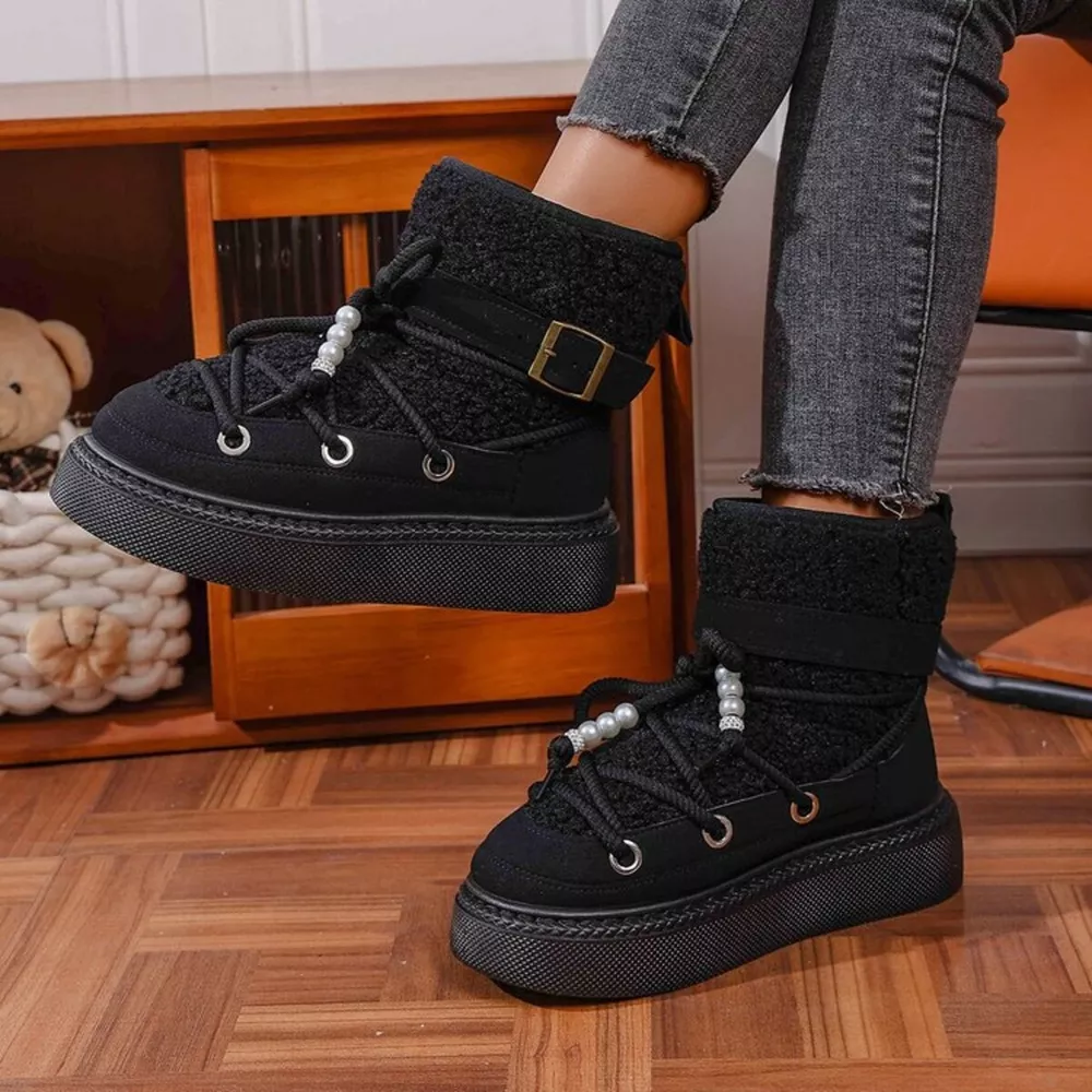 Lace Up Platform Boots, image 6