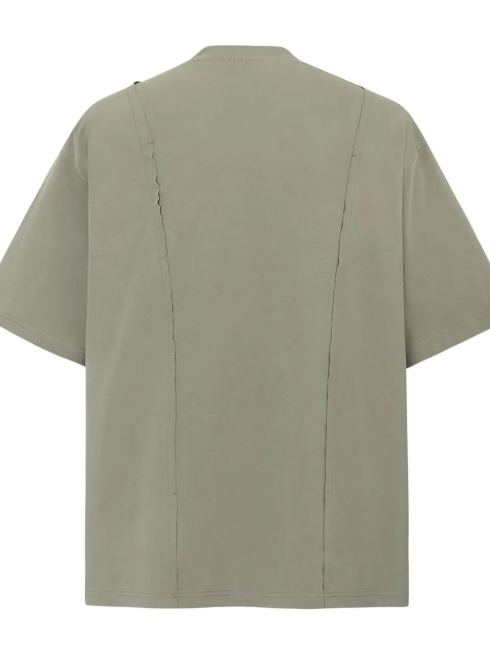 Men's Contrast Round Neck Short Sleeve T-Shirt, image 3