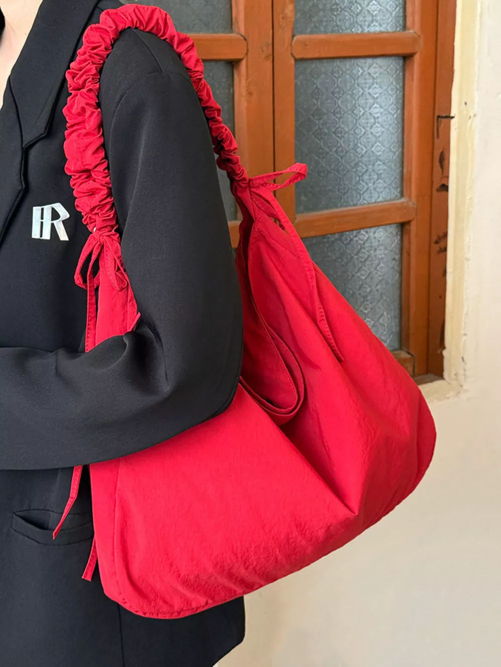 Ruched Handle Crossbody Bag, image 6