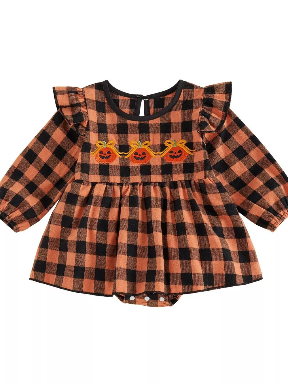 Children's Halloween Long Sleeve Bodysuit Dress, image 3