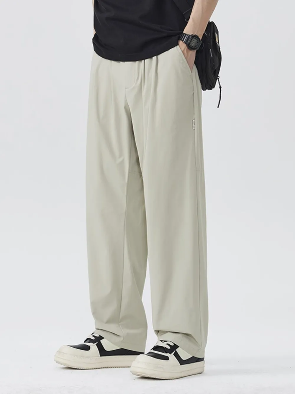 Men's Full Size Wide Leg Pants Plus Size, image 5