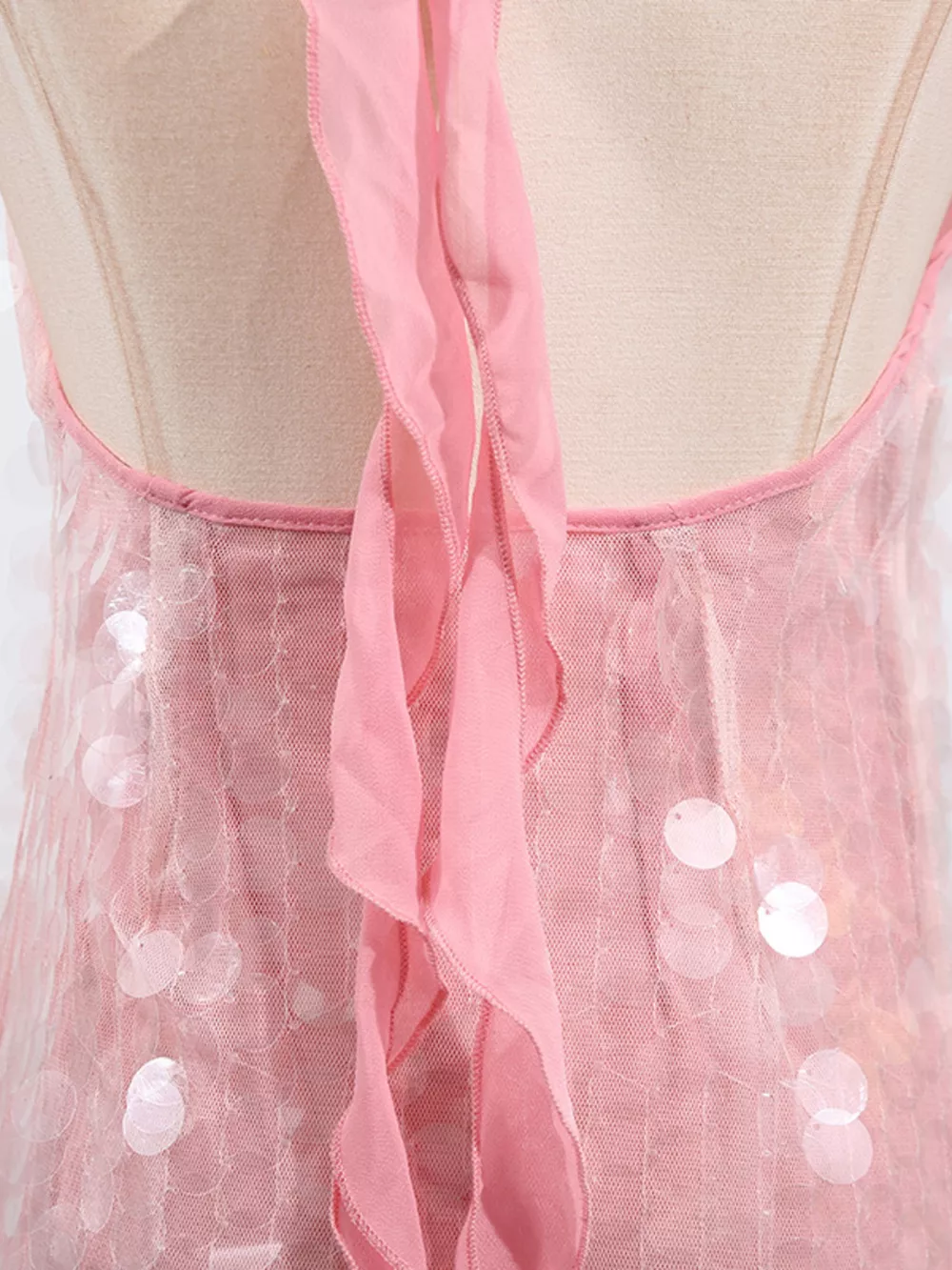Sequin Halter Neck Mini Dress, image 13