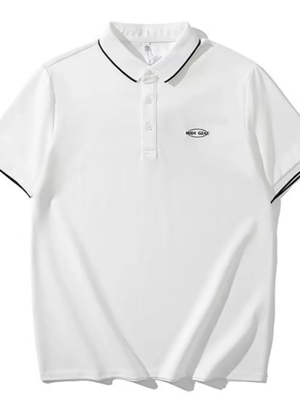 Men's Contrast Trim Short Sleeve Polo, image 3