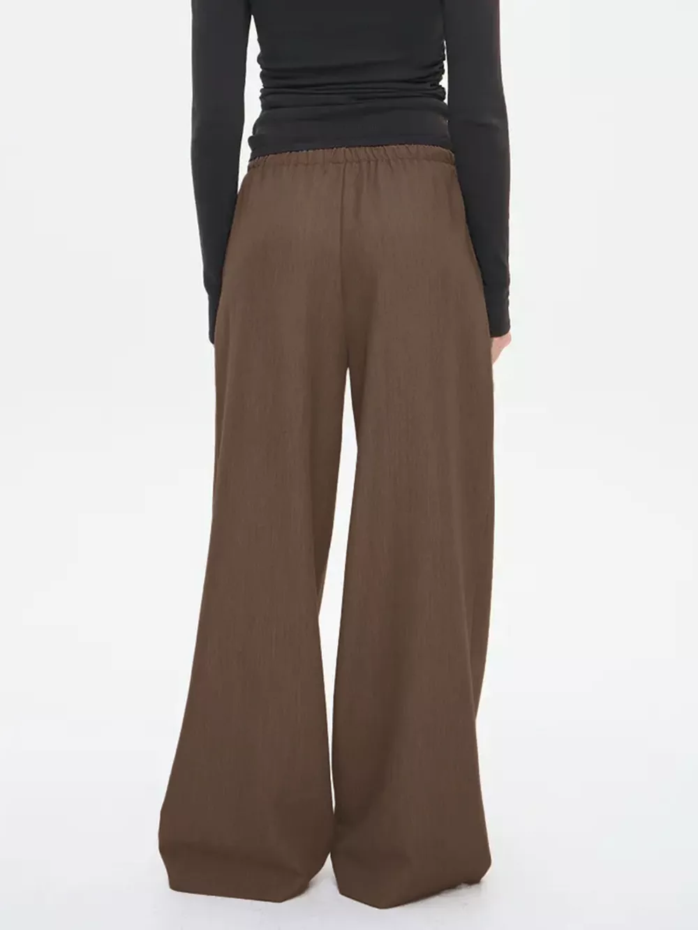 Wide Leg Drawstring Pants, image 3