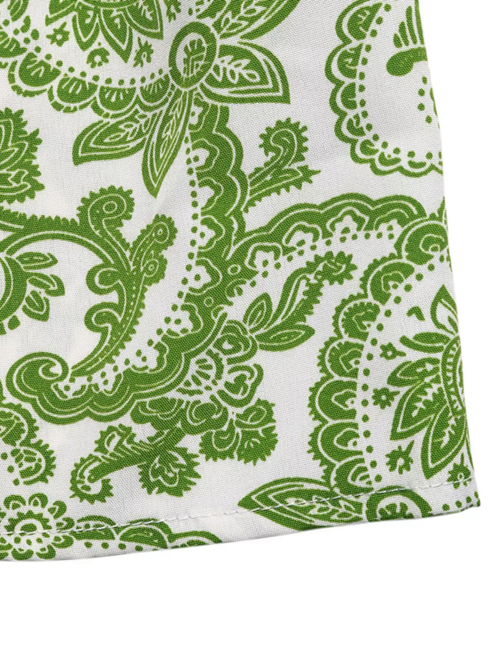 Smocked Printed Skirt, image 4