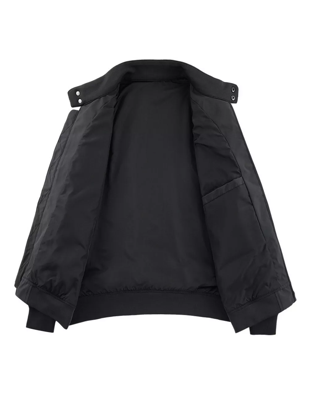 Men's Plus Size Casual Lightweight Zip Up Jacket, image 5