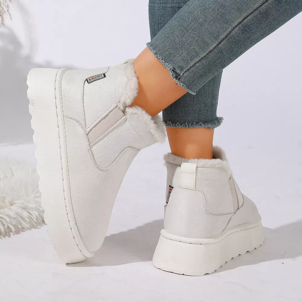 Round Toe Platform Boots, image 5