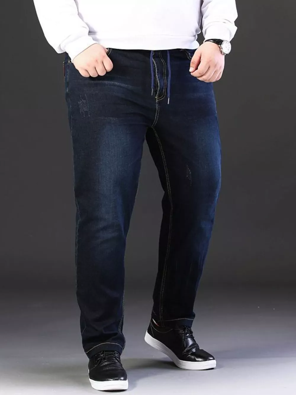Men's Plus Size Relaxed Fit Jeans